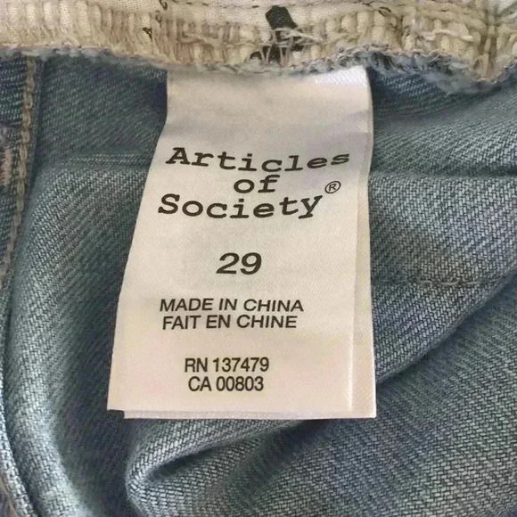 Articles of society Jean short - Picture 5 of 6